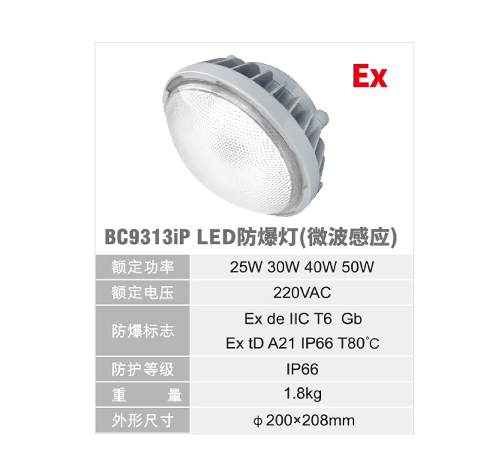 固定式防爆類微博感應(yīng)燈具-2